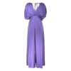 Poems Roma ABITO VESTALE DRAPPEGGIO LILLA Sconto