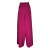 Poems Roma PANTALONE VITA ALTA PALAZZO FUCSIA Prezzo Ridotto