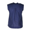Poems Roma TOP PIEGHIE SENZA MANICHE NAVY Vendite Flash