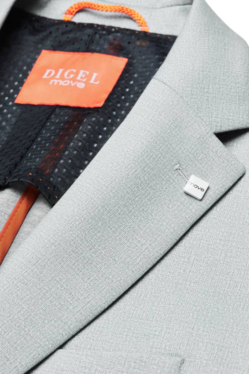 Digel Move Abito grigio chiaro digel slim fit stretch Vendita Calda