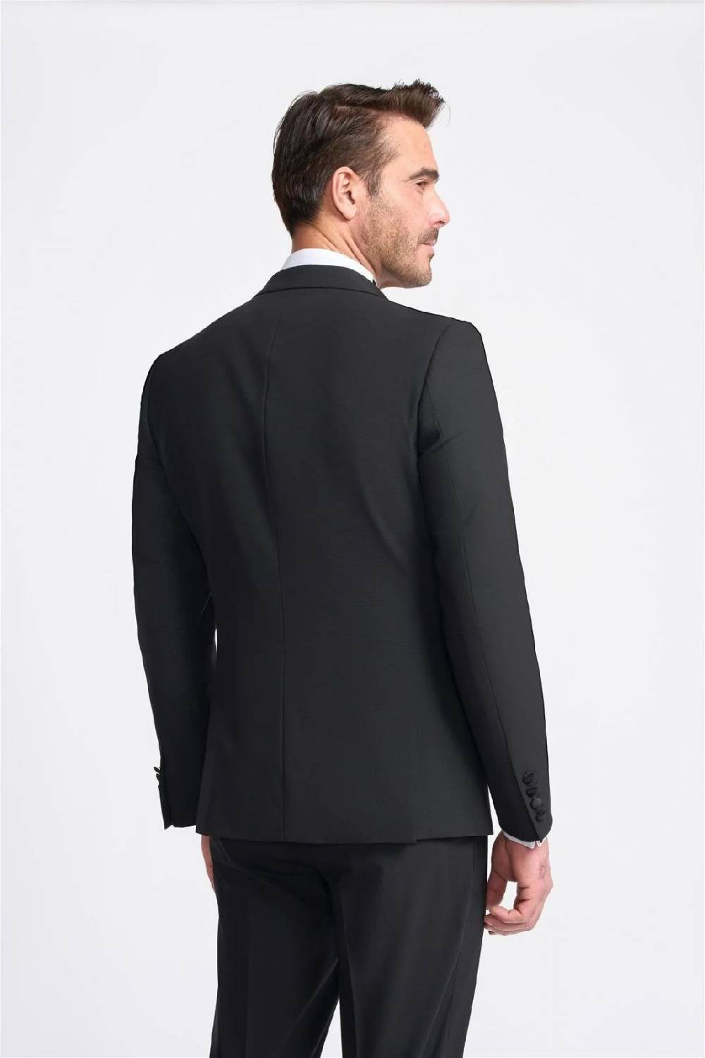 House of Cavani Smoking doppiopetto cavani slim fit lana stretch Vendite Flash