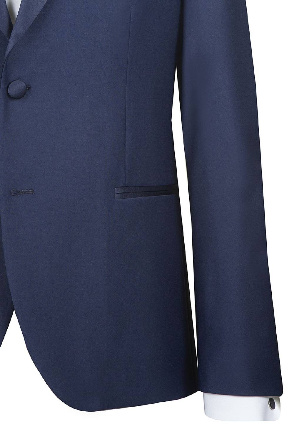 Simbols Abito smoking con gilet bluette simbols drop quattro comfort fit Italy