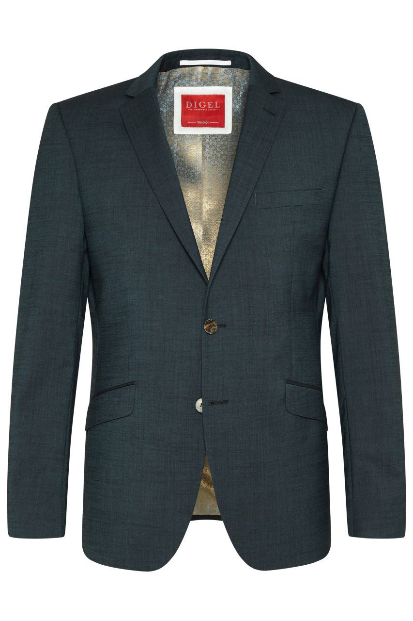 Digel Abito elegante verde scuro digel slim fit con gilet Italia