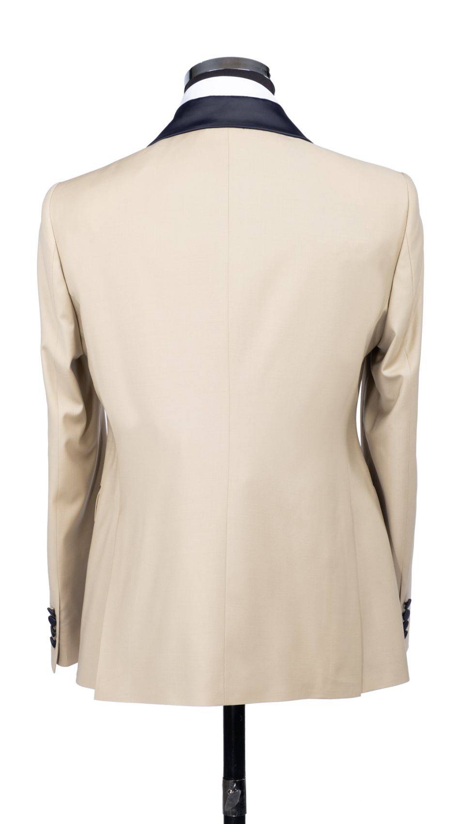 Baggi Smoking beige doppiopetto baggi cerimonia slim fit Qualità