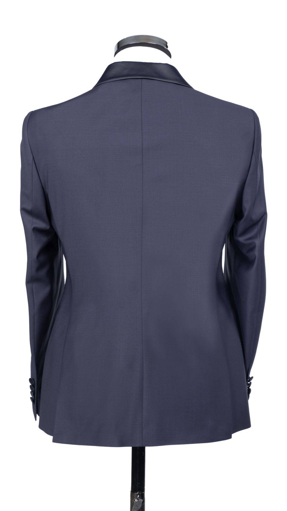 Baggi Smoking blu doppiopetto baggi cerimonia slim fit Vendita