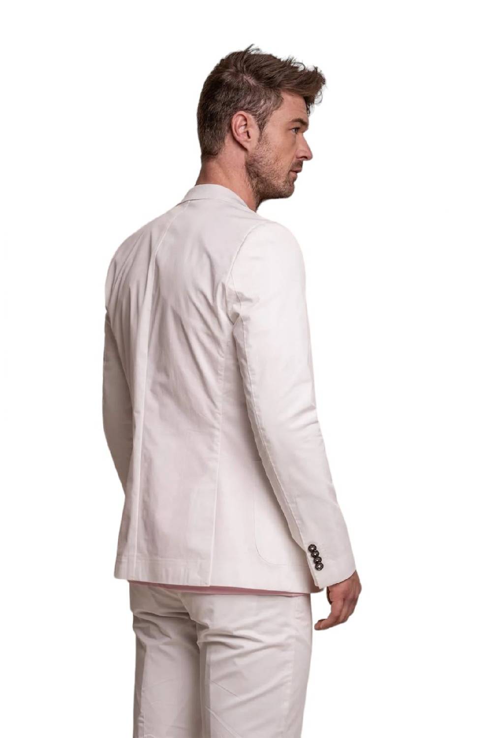 House of Cavani Abito ecru cavani in cotone stretch sfoderato Spedizione Gratuita