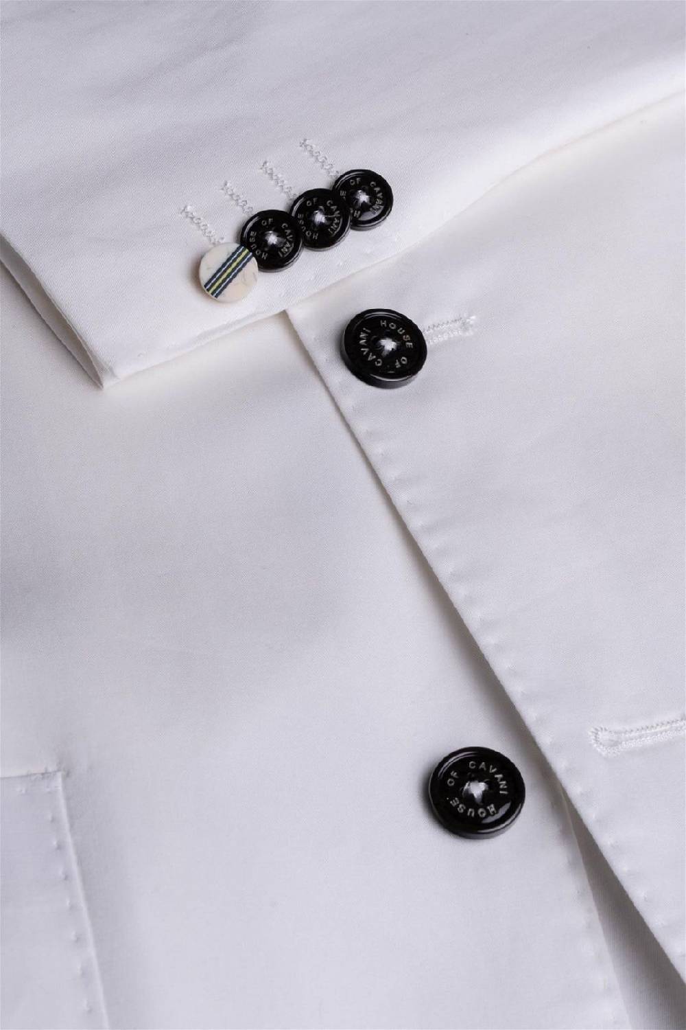 House of Cavani Abito ecru cavani in cotone stretch sfoderato Spedizione Gratuita
