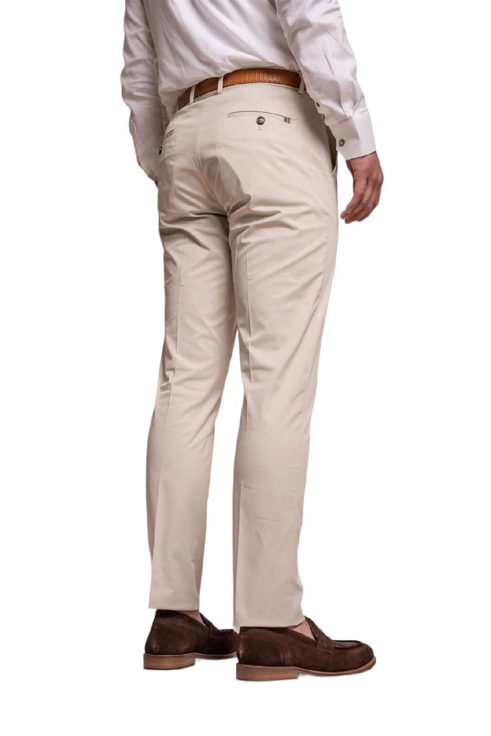 House of Cavani Abito beige cavani in cotone stretch sfoderato Qualità Garantita