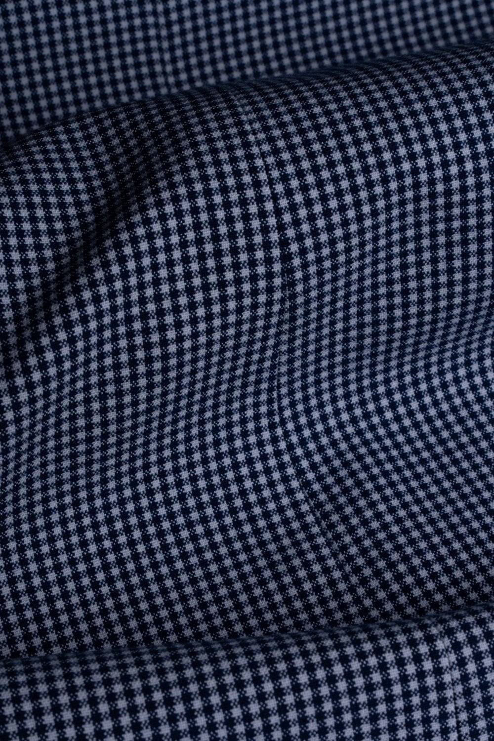 House of Cavani Giacca blazer cavani a quadretti blu stretch Presa