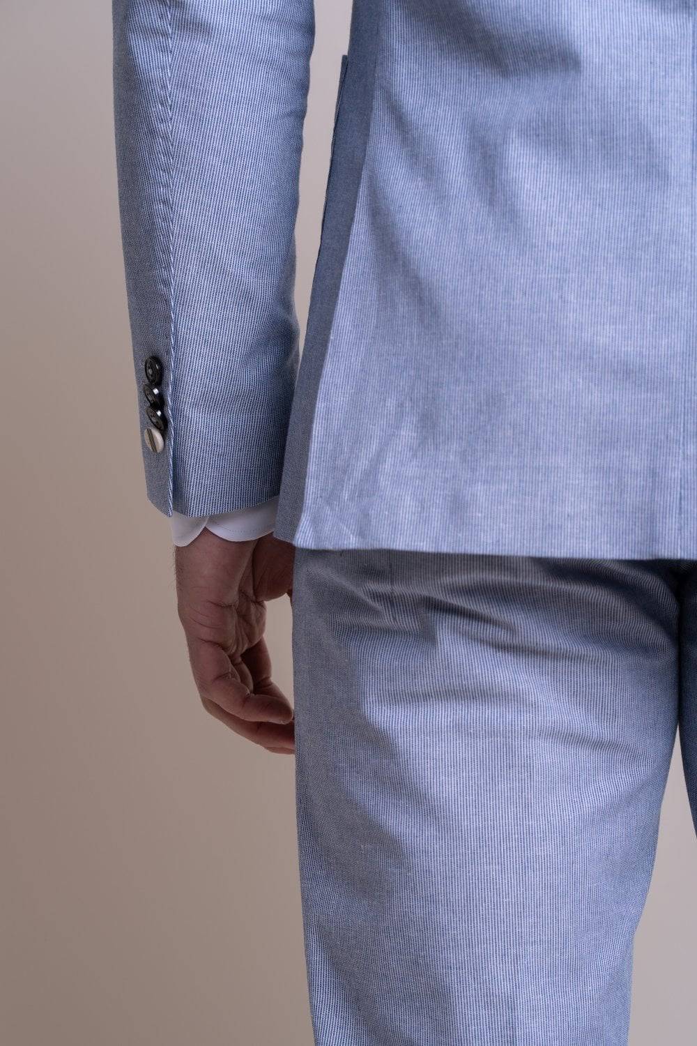 House of Cavani Giacca house of cavani semi foderata in cotone e lino modern fit Sconto