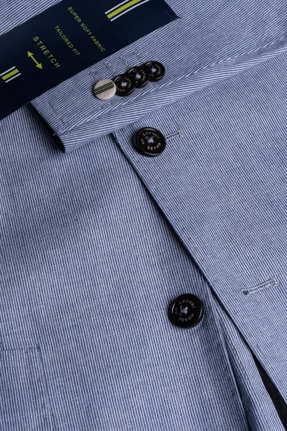 House of Cavani Giacca house of cavani semi foderata in cotone e lino modern fit Sconto