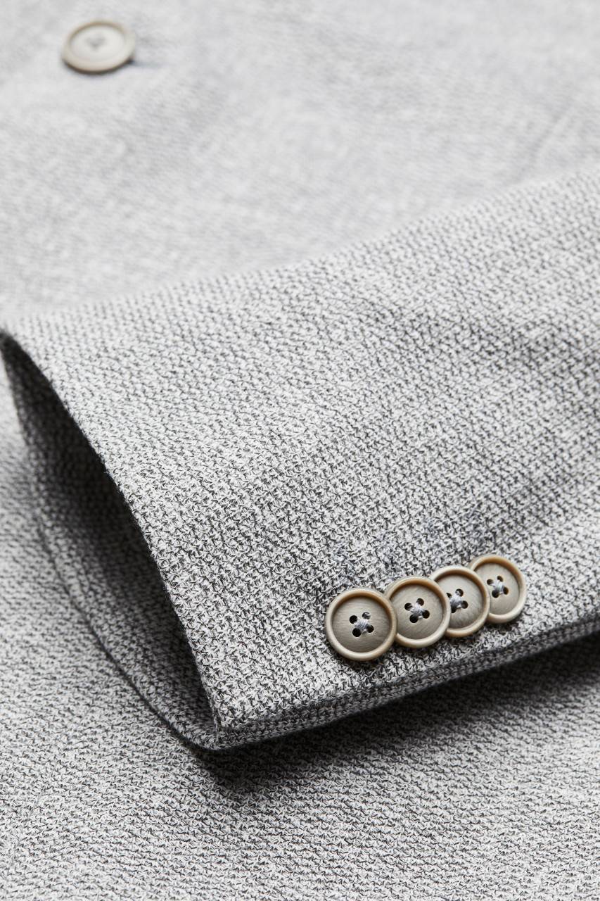 Digel Giacca digel grigio chiaro in jersey modern fit collo coreana Online