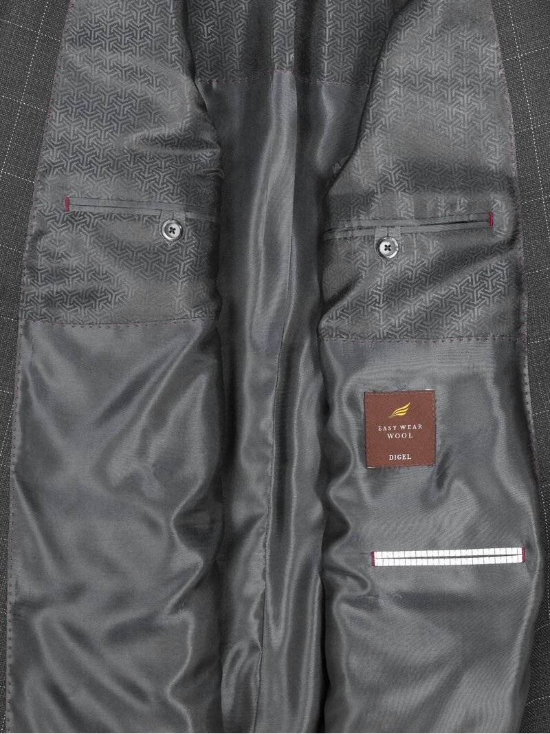 Digel Giacca grigio a quadri digel drop sei modern fit Italy