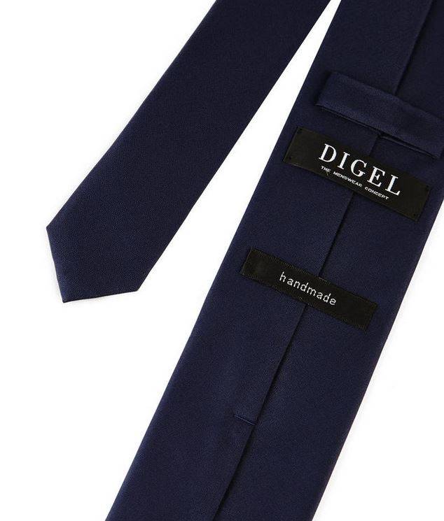 Digel Cravatta blu digel in seta pura Vendita