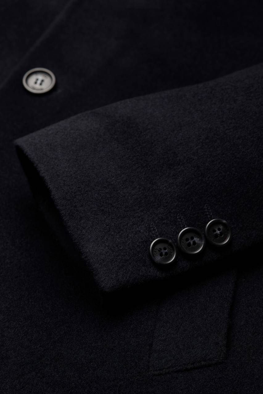 Digel Cappotto digel blu slim fit in misto cashmere In Vendita