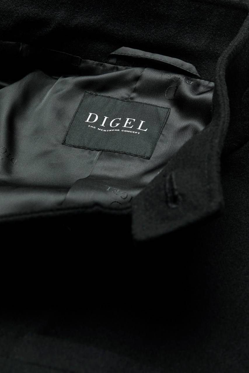 Digel Cappotto digel collo alla careana in misto lana modern fit Vendita Economica