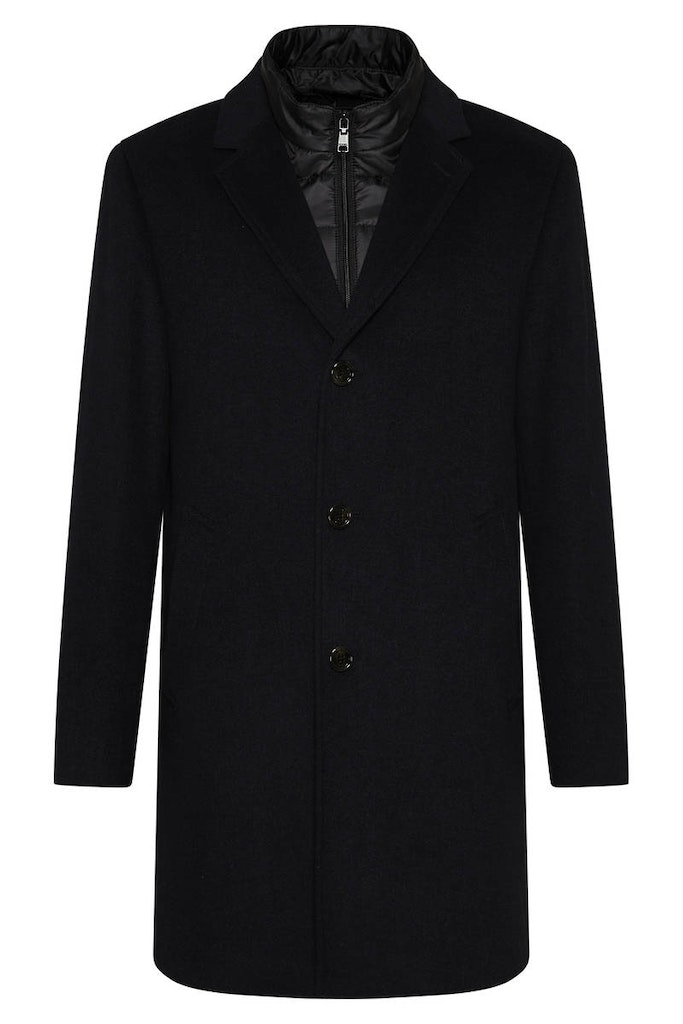 Digel Cappotto blu digel con pettorina antivento staccabile I Più Venduti