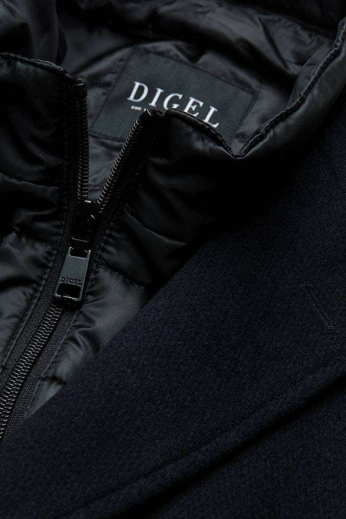 Digel Cappotto blu digel con pettorina antivento staccabile I Più Venduti