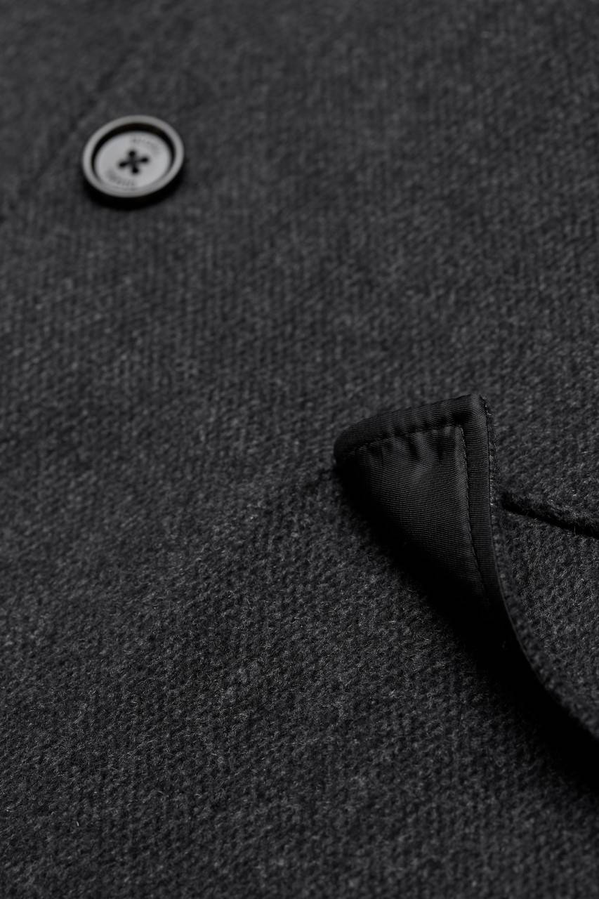 Digel Cappotto grigio scuro digel con pettorina antivento staccabile 2025