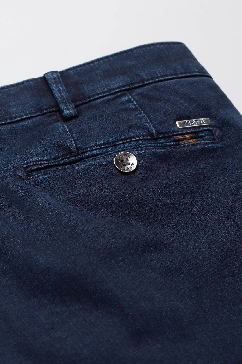Meyer Jeans meyer in denim tencel™ dark blu stone modern fit Qualità