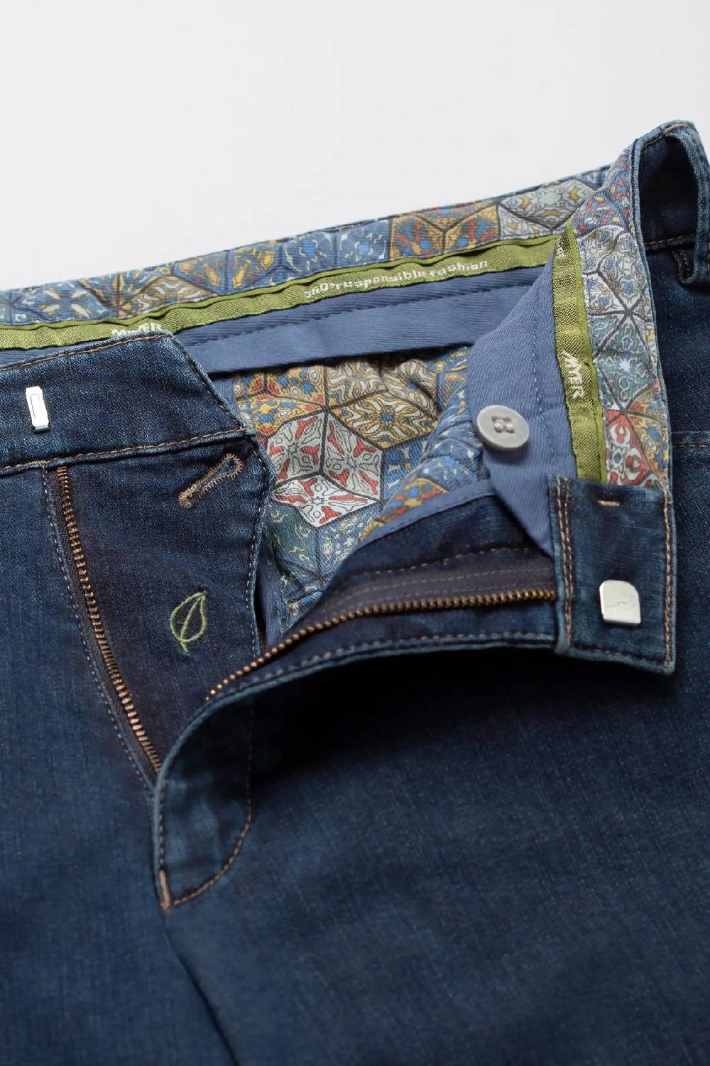 Meyer Jeans blu stone meyer modern fit super stretch Promozione