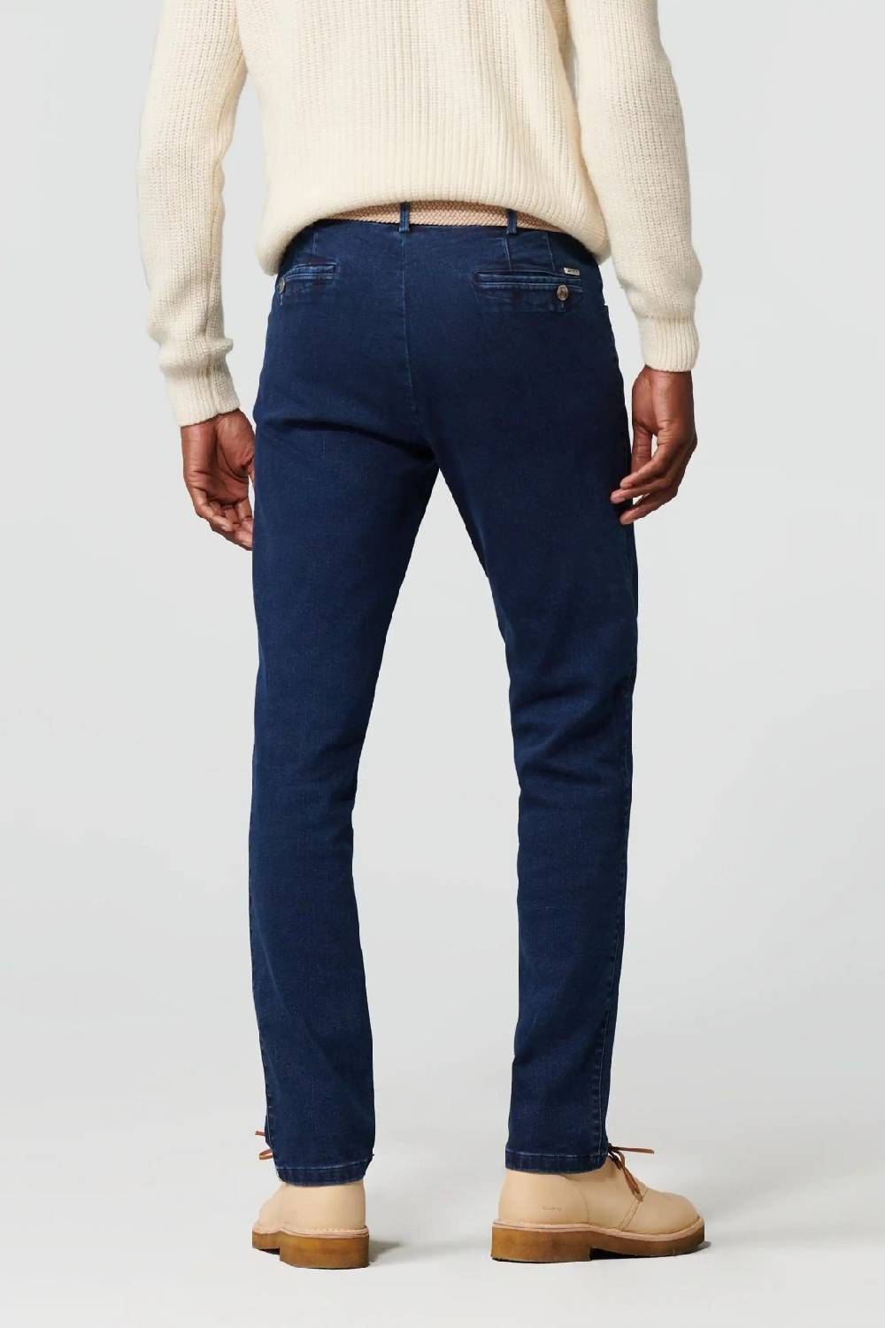 Meyer Jeans meyer blu stone modern fit cotone denim biologico Soddisfazione Garantita