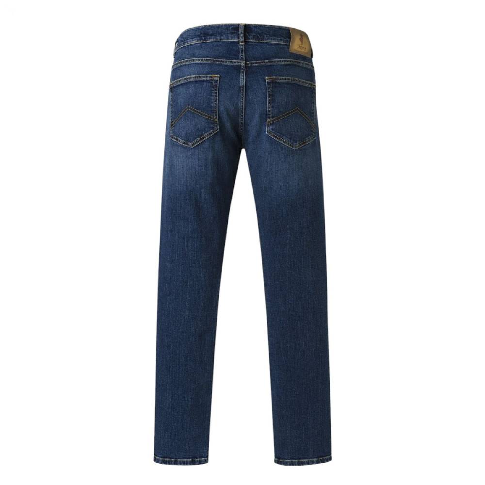 MCS Jeans slim fit elasticizzato mcs lavaggio scuro Qualità Garantita