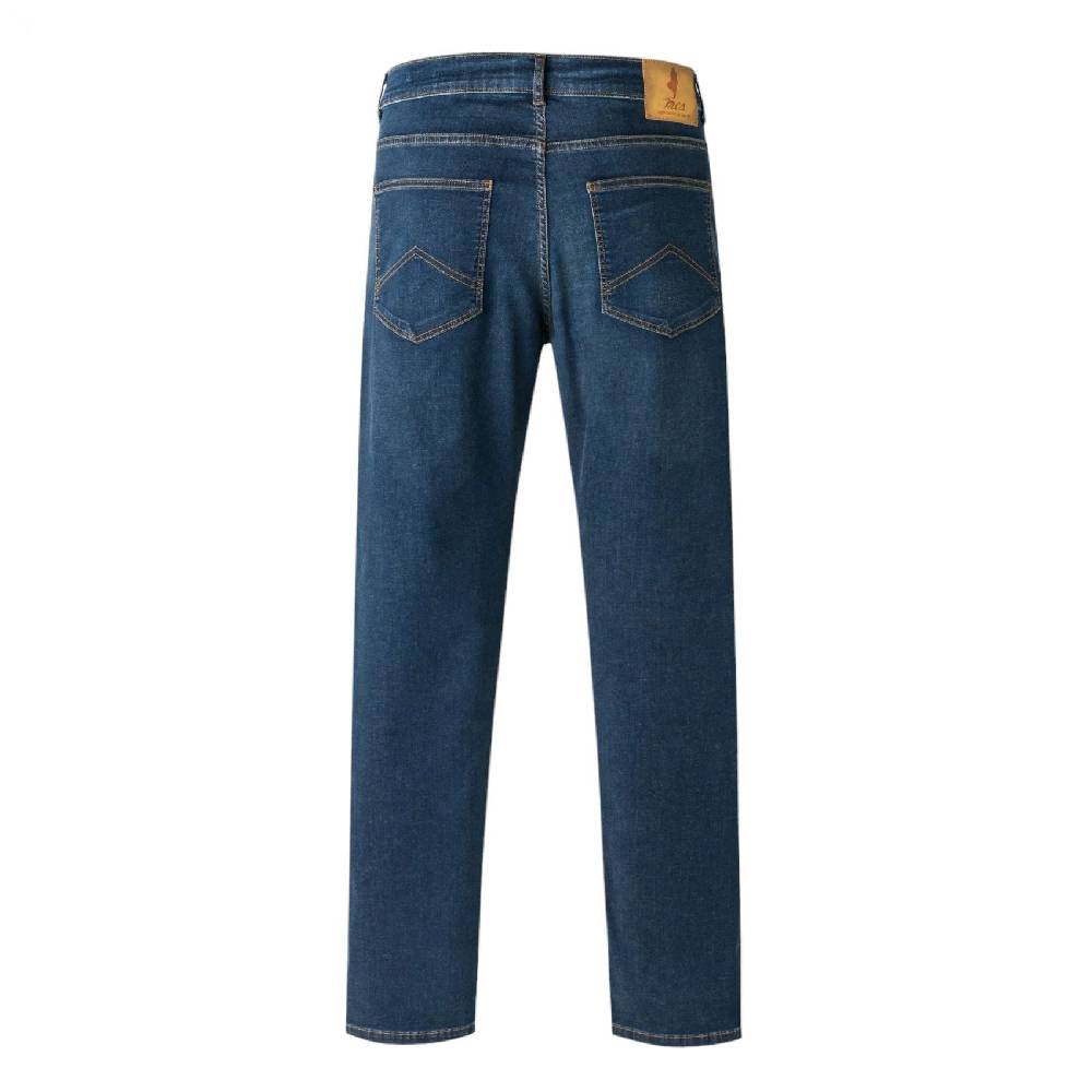MCS Jeans mcs regular fit lavaggio scuro denim leggero stretch 8oz Promozione Limitata