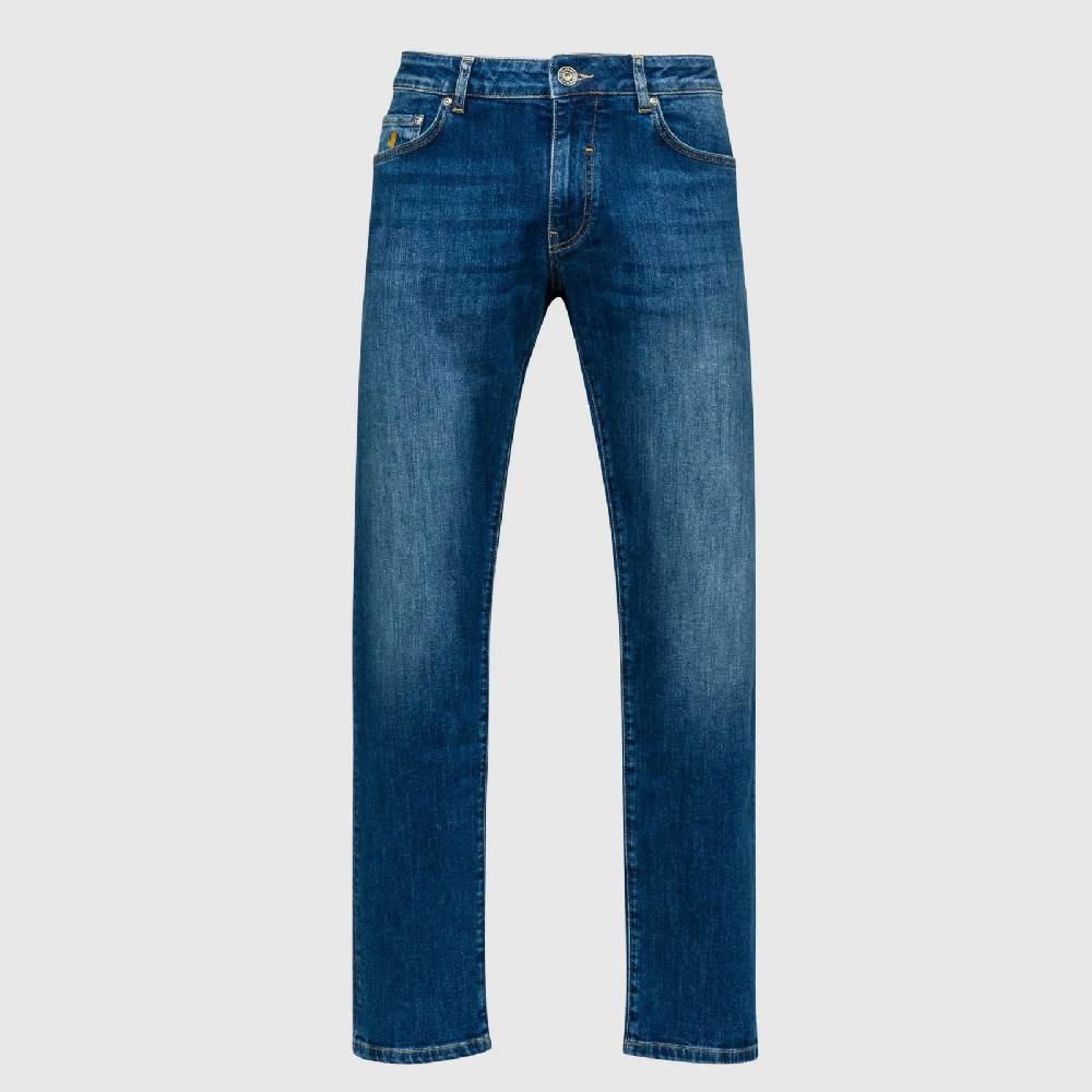 MCS Jeans stretch lavaggio medio mcs regular fit denim Prezzo Ridotto