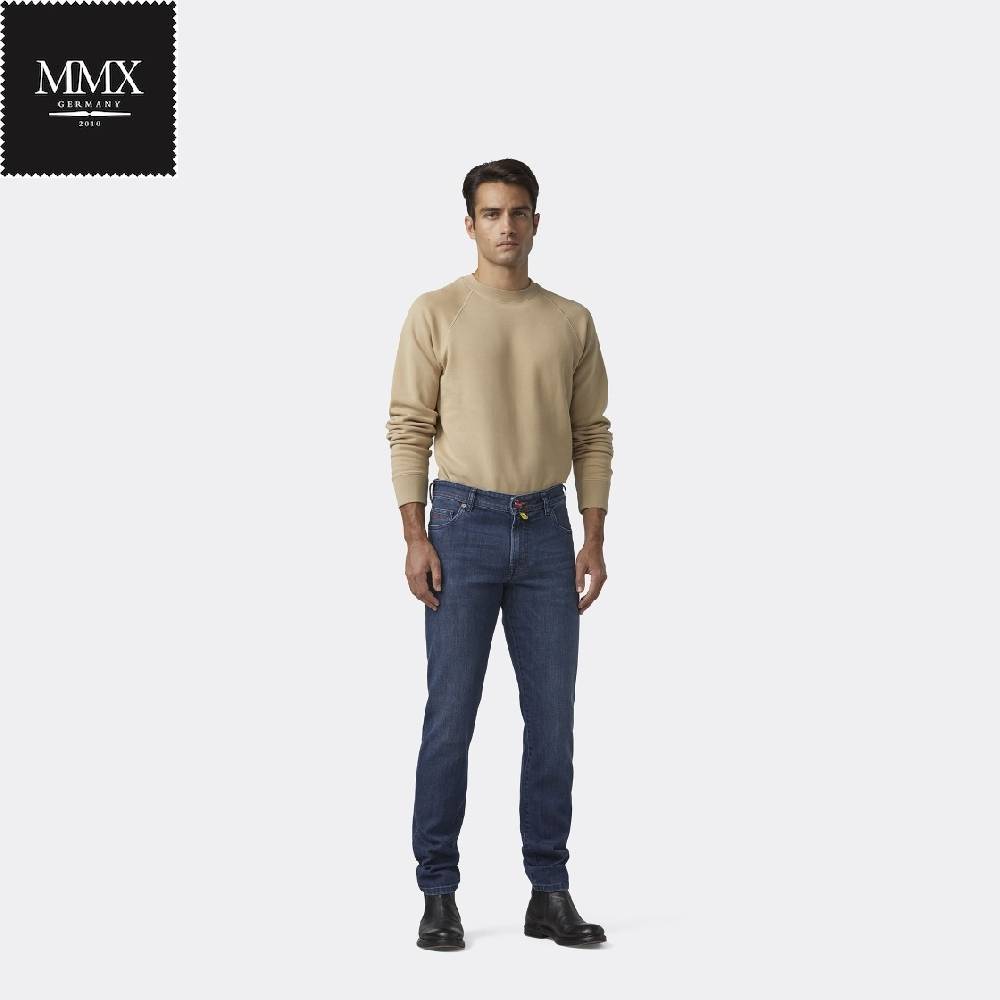 MMX Germany Jeans blu stone mmx denim stretch slim fit Novità