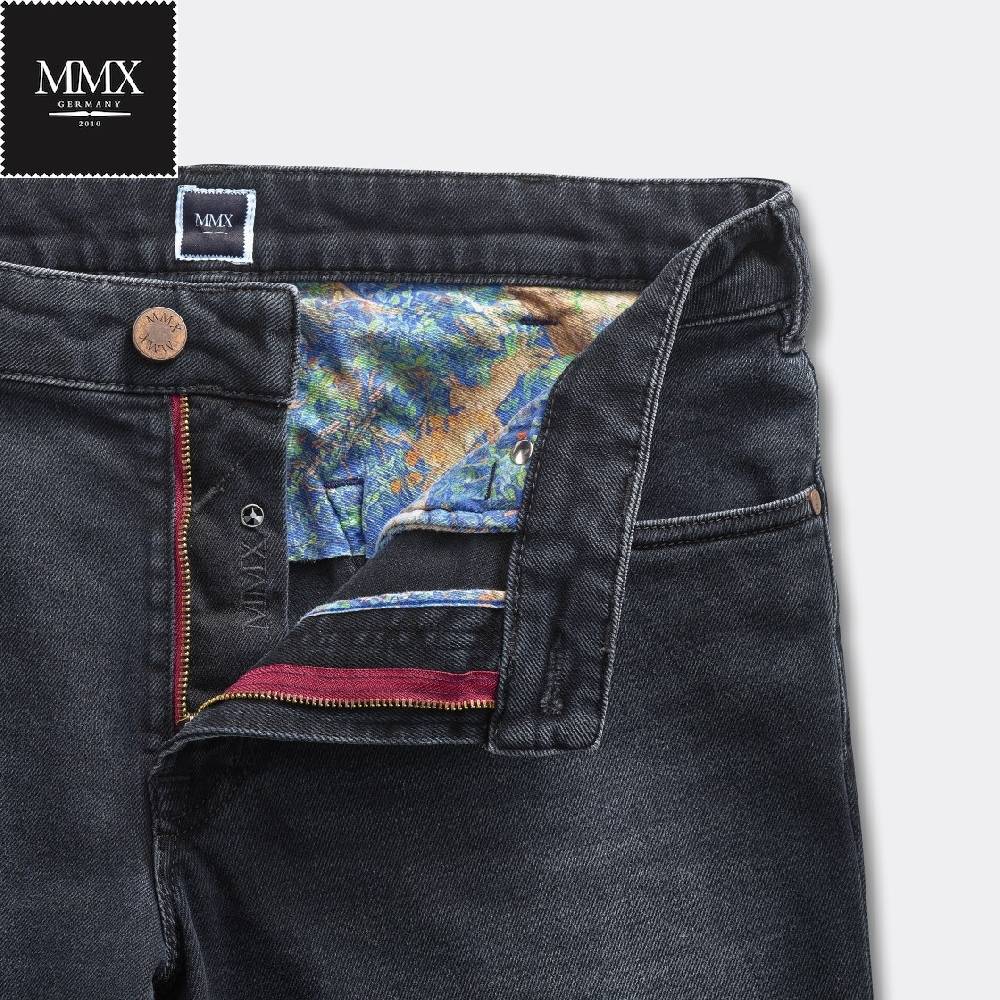 MMX Germany Jeans blu scuro mmx denim stretch autentico Sconto