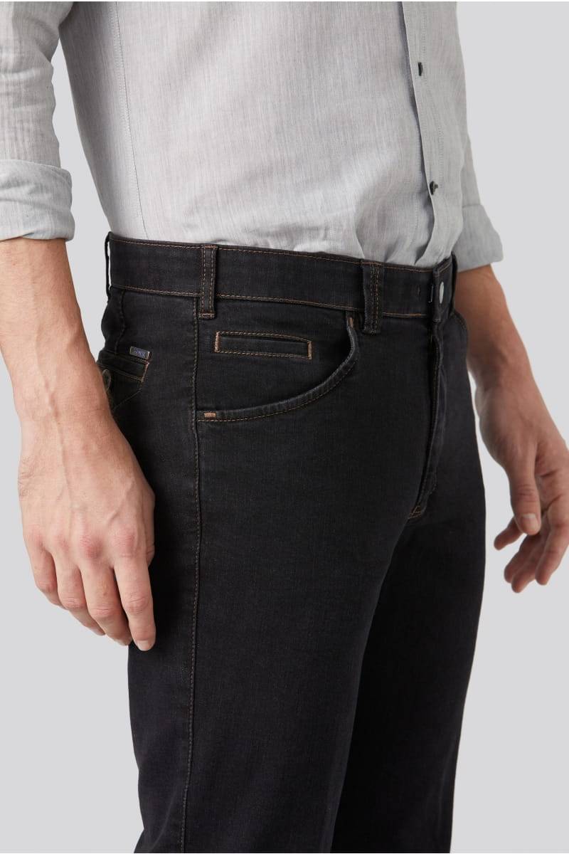 Meyer Cinque tasche meyer in denim super stretch slim fit Offerta
