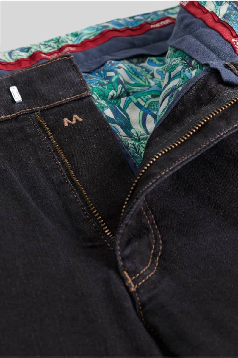 Meyer Cinque tasche meyer in denim super stretch slim fit Offerta
