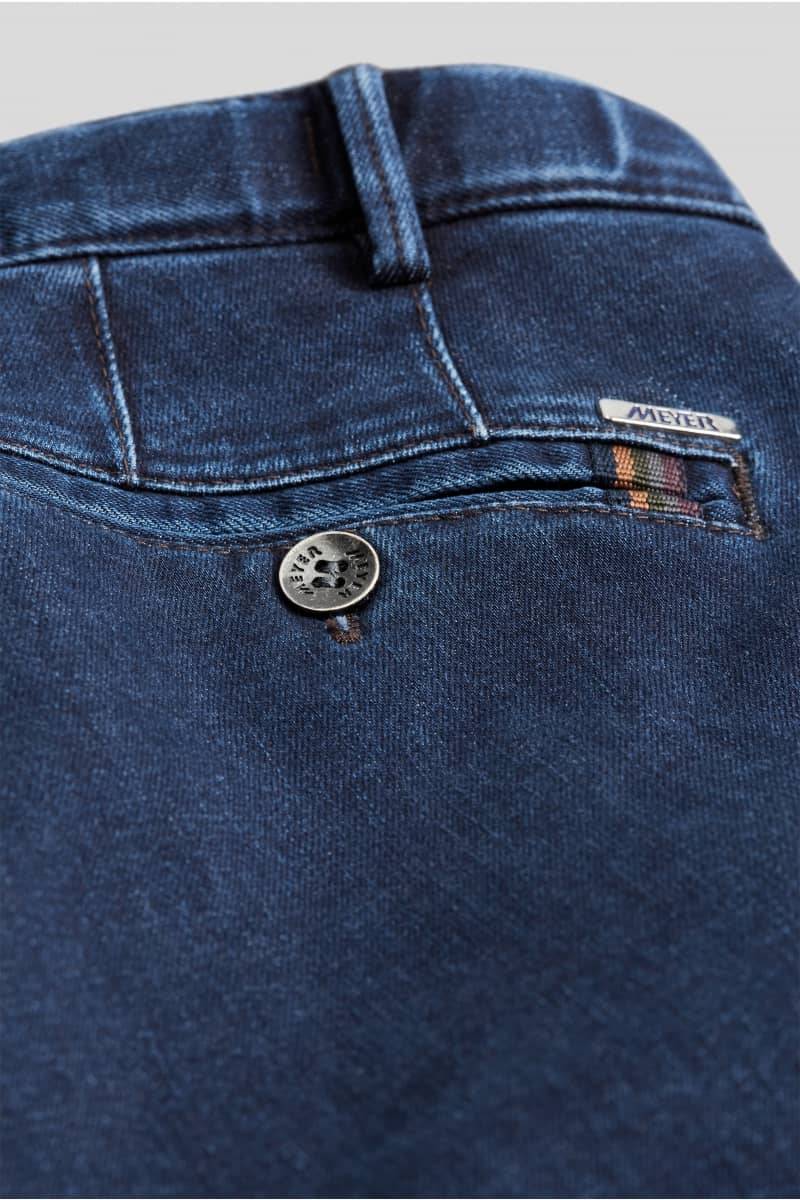 Meyer Pantalone in denim flex meyer blu stone modern fit Online