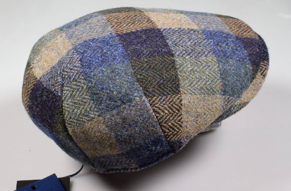 Panizza Berretto panizza peaked in lana donegal tweed fantasia Hotsell