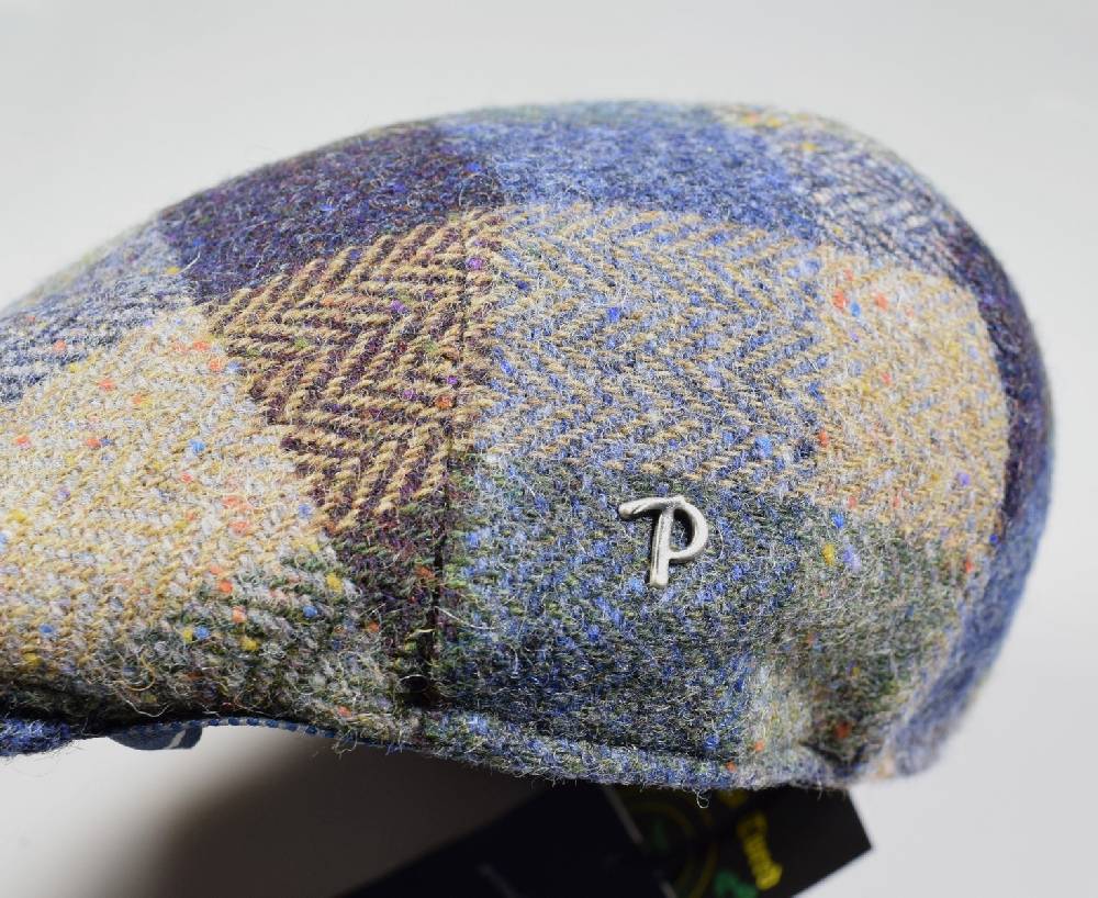 Panizza Berretto panizza peaked in lana donegal tweed fantasia Hotsell