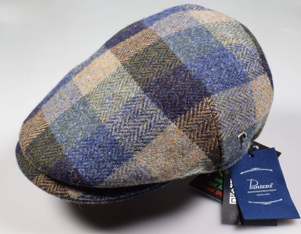 Panizza Berretto panizza peaked in lana donegal tweed fantasia Hotsell