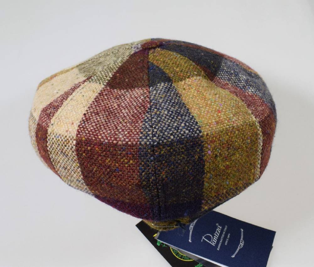 Panizza Cappello panizza lana tweed donegal irlandese peaky blinders Italia