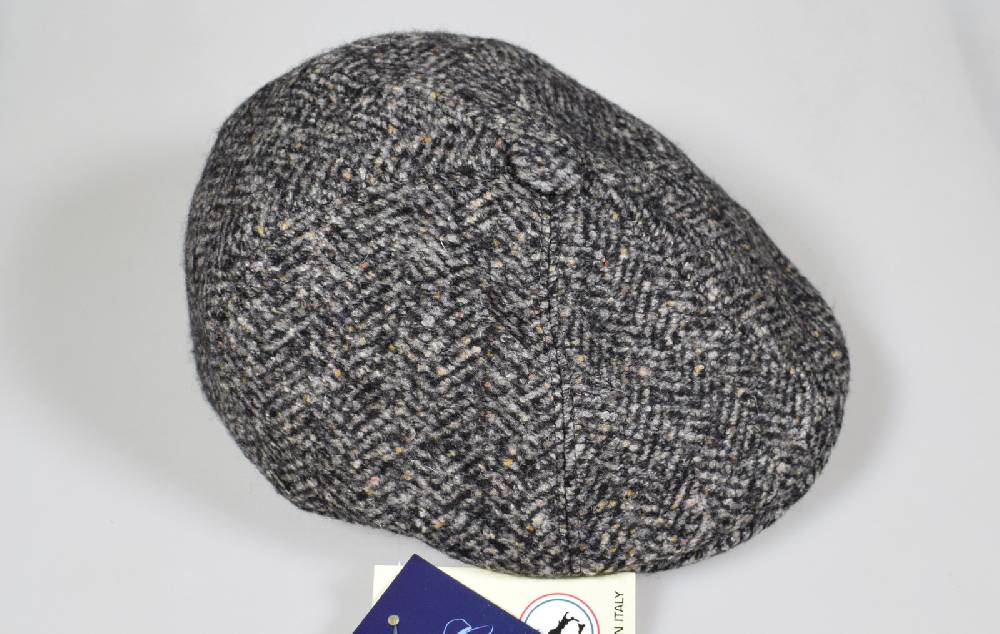 Imor di Banfi Coppola in misto lana grigio a tweed imor di banfi Negozio