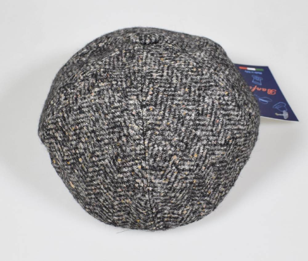 Imor di Banfi Coppola in misto lana grigio a tweed imor di banfi Negozio