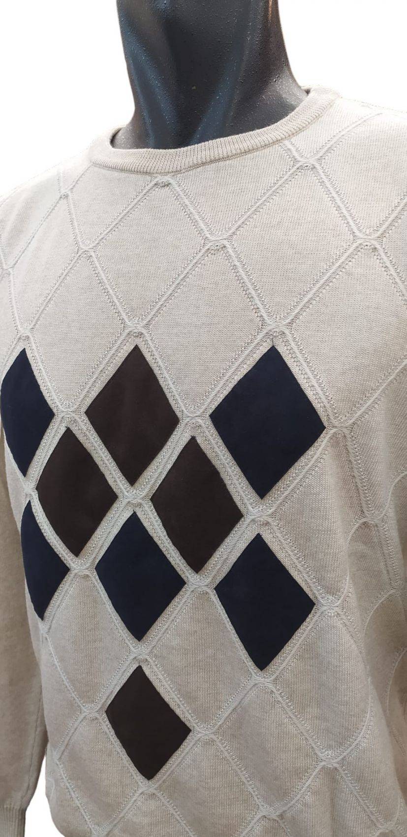Green Coast Maglia beige girocollo green coast lana merinos zegna baruffa Pezzi Unici