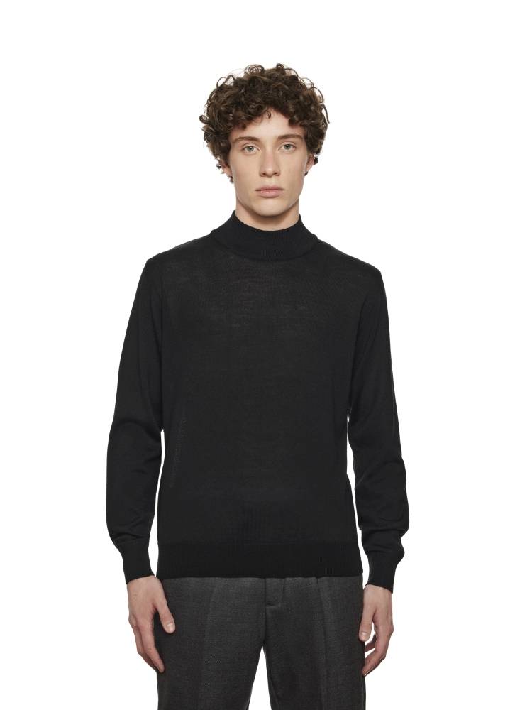 Montechiaro Lupetto montechiaro in misto lana pettinata modern fit Negozi Online