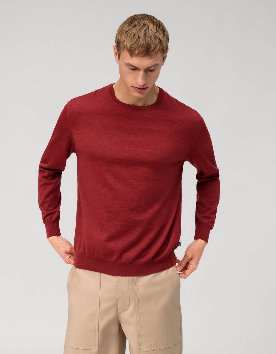 Olymp Girocollo olymp barolo lana merinos regular fit Fino Al -60%