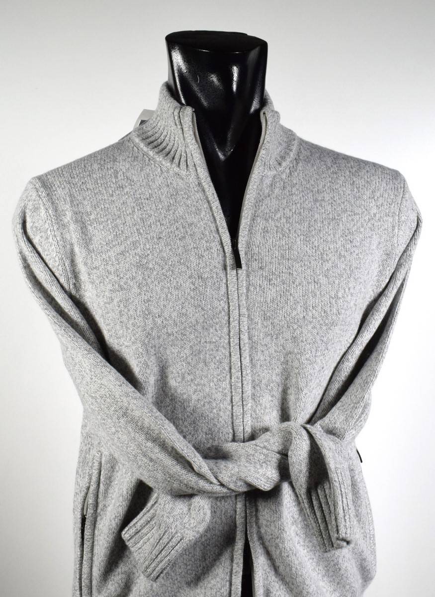 Cavalieri Milano Cardigan giacca con zip misto cashmere cavalieri milano Convenienza