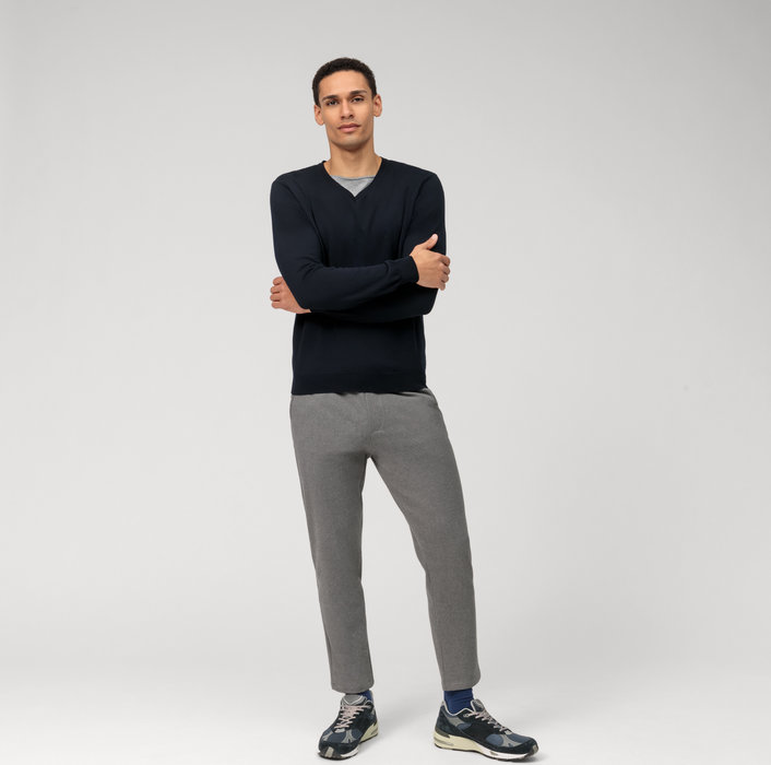 Olymp Pullover scollo a v blu olymp regular fit Hotsell