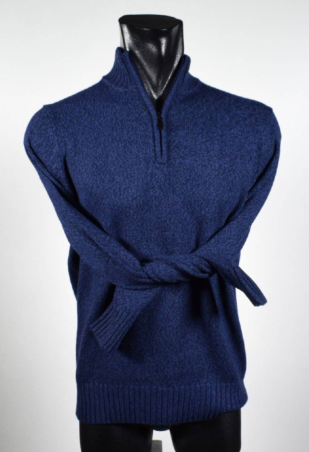 Cavalieri Milano Lupetto con zip cavalieri lana cashmere seta Vendite Flash