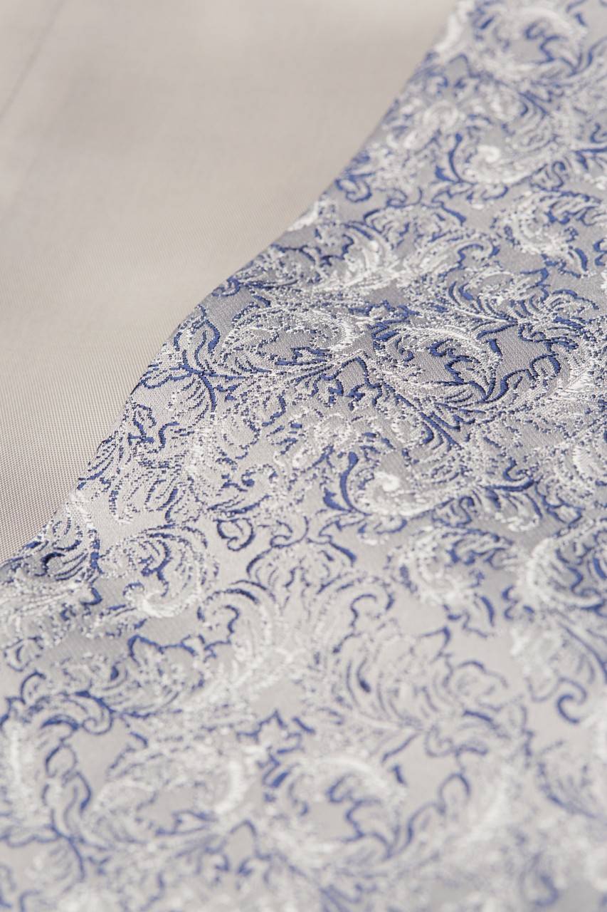 Digel Panciotto elegante cerimonia digel grigio perla con blu Vendita