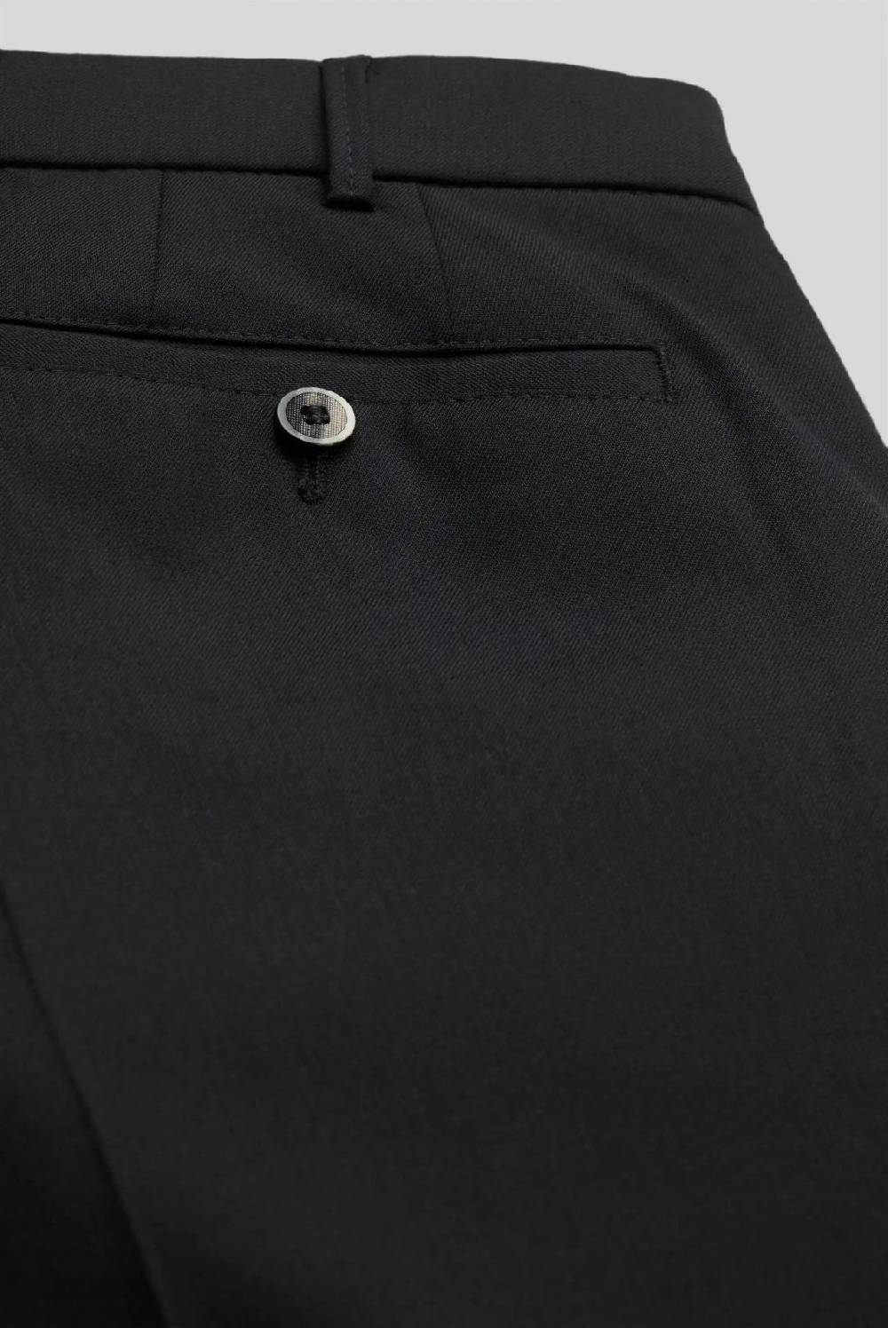 Meyer Pantalone meyer nero in premium soft twill comfort fit Fino Al -60%