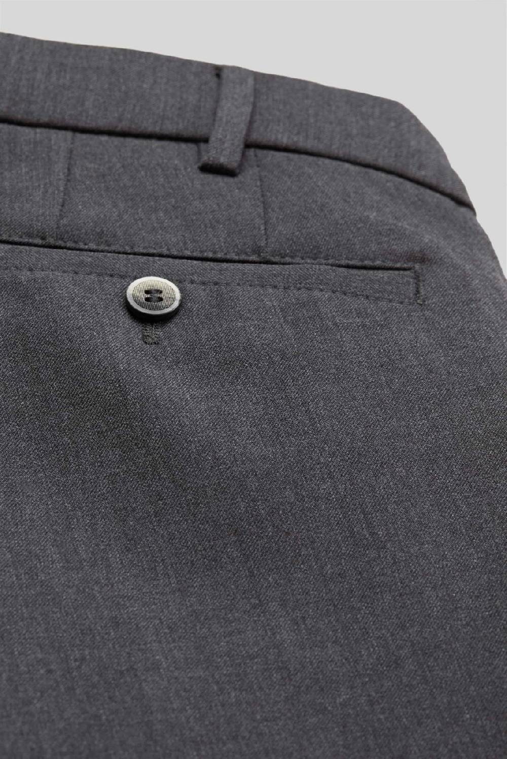 Meyer Pantalone meyer grigio medio in premium soft twill comfort fit Shopping Online