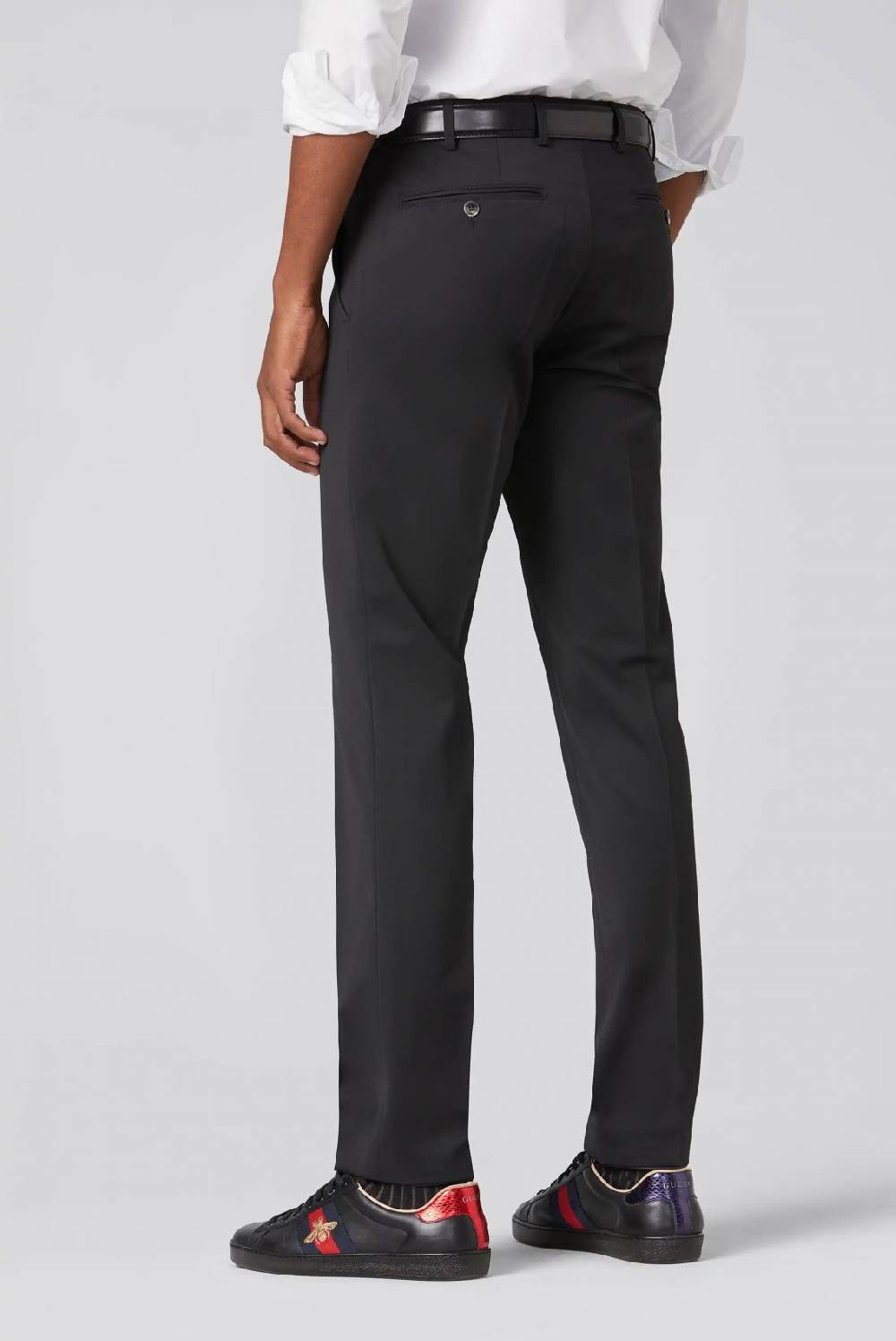 Meyer Pantalone nero meyer travel twill modern fit Presa